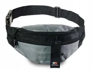 Nerki - SASZETKA NERKA DUŻA NA PAS BIODRA LISTONOSZKA SZARA - miniaturka - grafika 1