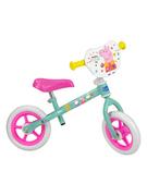 Samochody i pojazdy dla dzieci - Toimsa Rowerek biegowy "Świnka Peppa" w kolorze miętowym - 2+ - miniaturka - grafika 1