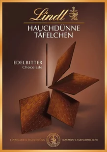 LINDT Hauchdünne Täfelchen Edelbitter gorzkie cienkie tafle czekolady 125g - Czekolada - miniaturka - grafika 1