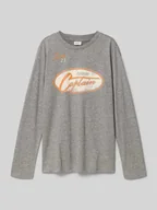 Koszulki dla chłopców - Bluzka z długim rękawem o kroju regular fit z mieszanki dżerseju i bawełny - miniaturka - grafika 1