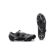 Buty rowerowe - Buty rowerowe MTB męskie NORTHWAVE GHOST PRO Team Edition szare - miniaturka - grafika 1