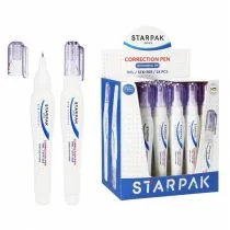 Starpak Korektor w piórze z metalową końcówką 7ml 24 szt. - Przybory szkolne - miniaturka - grafika 1