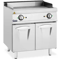 Piece, kotły  i płyty grzejne gastronomiczne - Grill płyta grillowa elektryczna podwójna ryflowana z szafką wolnostojąca 10.8 kW 400 V - miniaturka - grafika 1