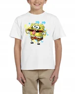 Moda i Uroda OUTLET - 0614 KOSZULKA DZIECIĘCA SPONGEBOB BAJKA 140 - miniaturka - grafika 1