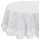 Obrusy i serwetki - Obrus EUROFIRANY Jasper 150 cm Biały - miniaturka - grafika 1