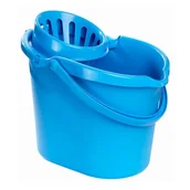 Miotły, szufle, mopy - Politan GOSIA WIADRO Z WYCISKACZEM 15L EVERGREEN 4974 - miniaturka - grafika 1