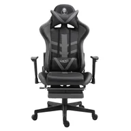 Fotele gamingowe - Fotel gamingowy GHOST SIX, szary, 132x70x133 cm - miniaturka - grafika 1