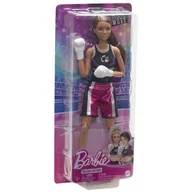 Lalki dla dziewczynek - Lalka Barbie Made To Move sportowiec Bokserka HRG40 - miniaturka - grafika 1