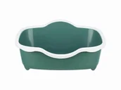 Kuwety dla kotów - Trixie Davio biało-zielona M0606212 - miniaturka - grafika 1