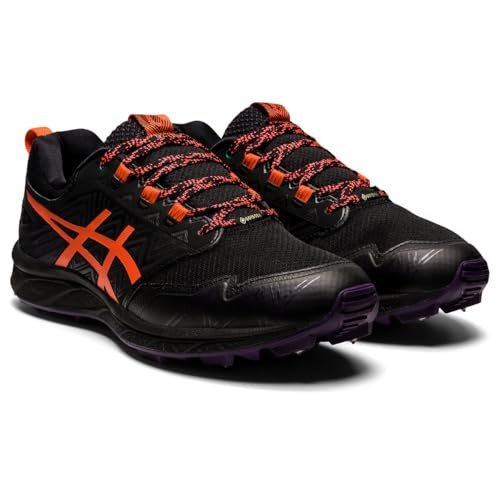 Asics Damskie trampki Gel-FujiSetsu 3 G-TX, 40 EU, Czarny/Nova Pomarańczowy, 40 EU