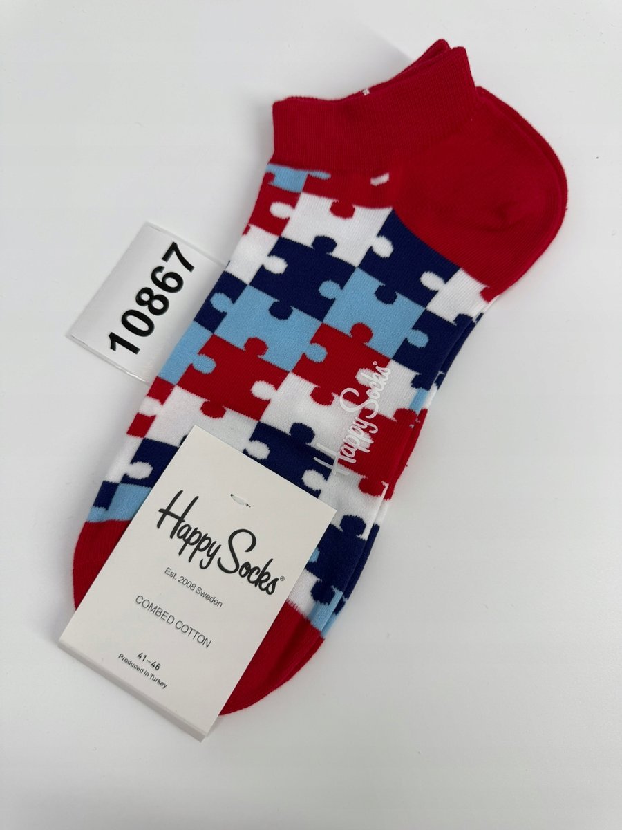 Męskie skarpety, stopki kolorowe rozmiar 41-46 HAPPY SOCKS -10867