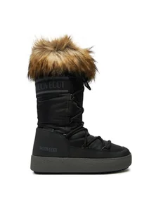 Moon Boot Śniegowce Ltrack Monaco Wp 80D2450190 Czarny - Śniegowce damskie - miniaturka - grafika 1