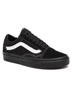 Trampki damskie - Vans Tenisówki Old Skool VN0A3WKT5WU1 Czarny - miniaturka - grafika 1