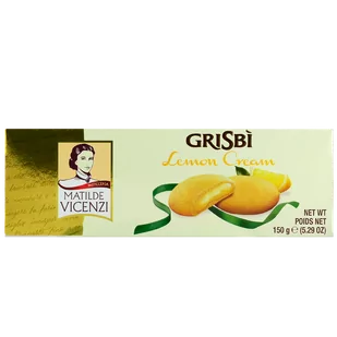 GRISBI GRISBI ciasteczka z cytryną 150G GRISBI.CYTYN.150G - Herbata - miniaturka - grafika 1