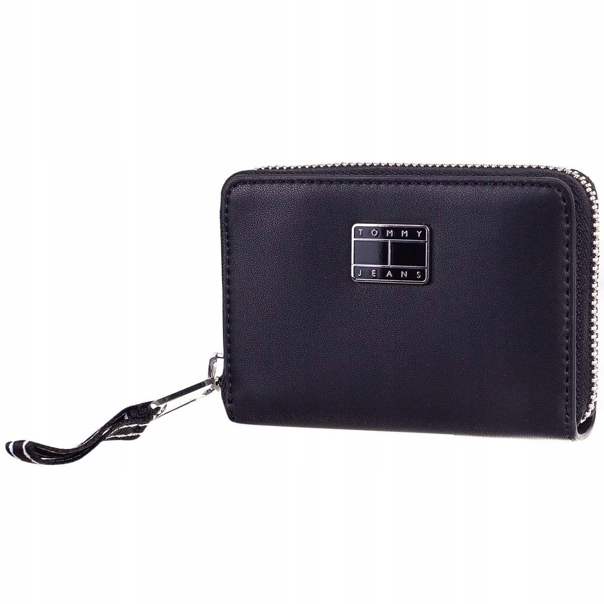 Tommy hilfiger portfel damski tjw city-wide small za czarny