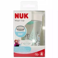 Kubki dla dzieci - NUK KUBEK 230ml 8m+ MAGIC NIEKAPEK USTNIK 360 DO NAUKI FROZEN KRAINA LODU - miniaturka - grafika 1