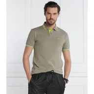 Koszule męskie - BOSS GREEN Polo Paul Curved | Slim Fit | stretch - miniaturka - grafika 1