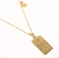 Wisiorki - Naszyjnik wisiorek Byk Taurus znak zodiaku złoty prezent - miniaturka - grafika 1