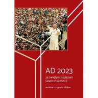 Kalendarze - AD 2023 ze świętym papieżem Janem Pawłem II - miniaturka - grafika 1