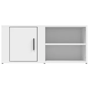 Lumarko Szafki pod telewizor, 2 szt., białe, 80x31,5x36,5 cm - Szafki RTV - miniaturka - grafika 8