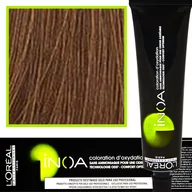 Farby do włosów i szampony koloryzujące - Loreal Inoa 7.8 - miniaturka - grafika 1