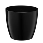 Donice - Doniczka AGA 28 cm czarny - miniaturka - grafika 1