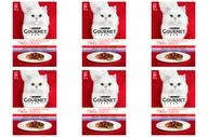 Mokra karma dla kotów - Purina Gourmet mon Petit Pokarm dla kotów MIX Mięsny 72x50g 55310-uniw - miniaturka - grafika 1