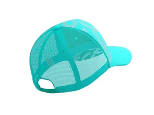COMPRESSPORT Czapka lifestyle TRUCKER CAP SUMMER REFRESH 2021 turkusowa - Czapki i chusty sportowe męskie - miniaturka - grafika 2