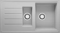 Zlewozmywaki - Zlew BRANDE LINK DUAL 900-60 GRAY (szary) - miniaturka - grafika 1