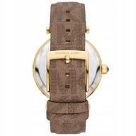 Akcesoria do zegarków - Pasek do zegarka Michael Kors Parker MK2973 skórzany logo - miniaturka - grafika 1