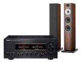 Zestawy stereo - Yamaha A-S3200 (czarny) + 704 S3 (mokka) - miniaturka - grafika 1