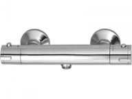 Baterie wannowe i prysznicowe - LAVEO BAT 04TD TERMICO Bateria natryskowa ścienna termostatyczna bez zestawu natryskowego Dwuuchytowa Sposób montażu: ścienny Głowica: termostatyczna Wykończenie: chrom - miniaturka - grafika 1