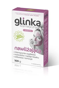NATURAL HOME SPA Nawilżająca różowa glinka kosmetyczna 100 g - Kosmetyki do kąpieli - miniaturka - grafika 2