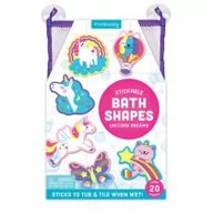 Zabawki do kąpieli - Mudpuppy Piankowe figurki do kąpieli Marzenia jednorożca 20 el. 3+ - miniaturka - grafika 1