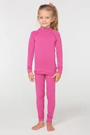 Pozostała odzież narciarska - Dziecięca bielizna termoaktywna Meteor 116-122 cm różowy - miniaturka - grafika 1