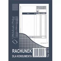 Michalczyk&Prokop RACHUNEK DLA KONSUMENTA A6 263-5 - Druki akcydensowe - miniaturka - grafika 1