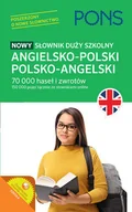 Książki do nauki języka angielskiego - Nowy słownik duży szkolny angielsko-polski, polsko-angielski - miniaturka - grafika 1