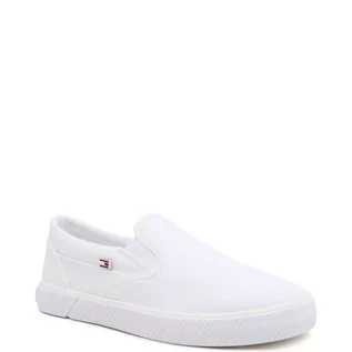 Trampki damskie - Tommy Hilfiger Slip on VULC CANVAS - grafika 1