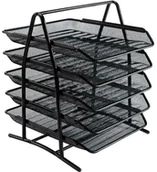 Szkolne artykuły papiernicze - Stojak na dokumenty GR-071 czarny GRAND - miniaturka - grafika 1