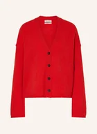 Swetry damskie - Marc O'polo Kardigan rot - miniaturka - grafika 1