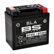 Akumulatory motocyklowe - Akumulator Bezobsługowy BS Battery SLA BTX5L / BTZ6S - miniaturka - grafika 1