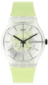 Zegarki damskie - Zegarek Swatch SO29K106 GREEN DAZE - miniaturka - grafika 1