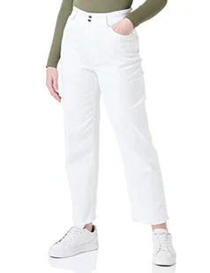 Love Moschino Damskie Spodnie Casual, Optyczny biały, 29 - Spodnie damskie - miniaturka - grafika 1
