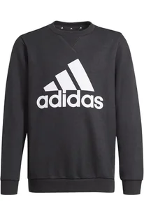 Bluza dziecięca Adidas BL SWT dresowa czarna-110 - Bluzy dla dziewczynek - miniaturka - grafika 1