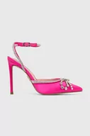 Czółenka - Steve Madden szpilki Vibrantly kolor różowy SM11002575 - miniaturka - grafika 1