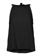 Koszulki i topy damskie - VERO MODA Damski top Vmnatali Nia Halterneck WVN, czarny, XS - miniaturka - grafika 1