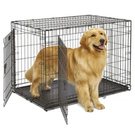 Sprzęt podróżny i transportery dla psów - Ferplast Klatka dla psa Dog-Inn 105, 108,5x72,7x76,8 cm, szara - miniaturka - grafika 1