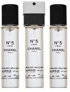 Zestawy perfum damskich - Chanel No.5 L''Eau - Refill woda toaletowa dla kobiet 3 x 20 ml - miniaturka - grafika 1