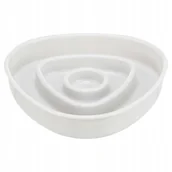 Miski dla kotów - Trixie Slow Feeding miska dla kota Triangle - 350 ml, Ø 15 cm - miniaturka - grafika 1