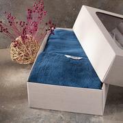 Ręczniki - Komplet ręczników Cairo 3 szt. blue, 2 szt. 50 x 90 cm / 1 szt. 70 x 140 cm - miniaturka - grafika 1